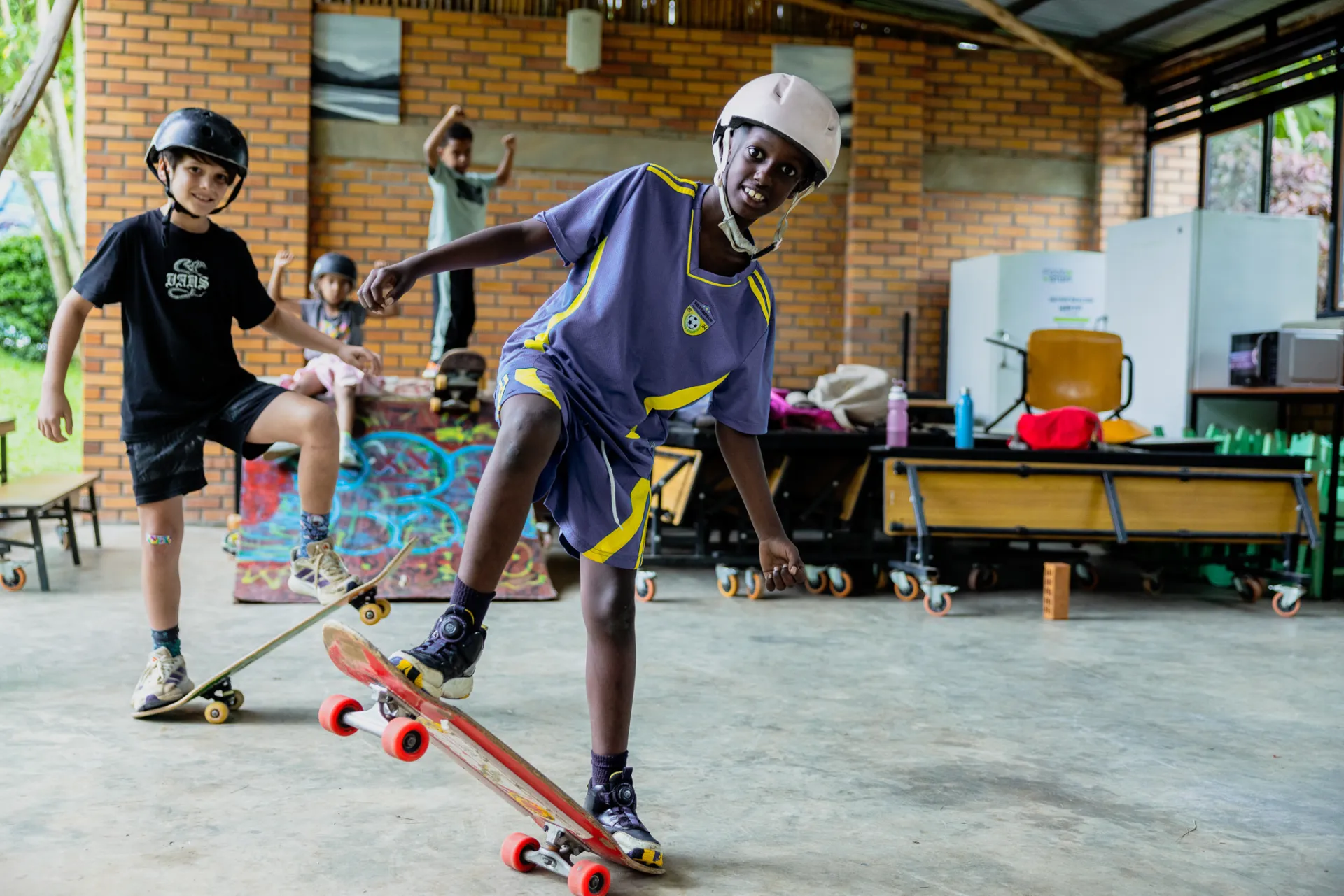 Skateboarding